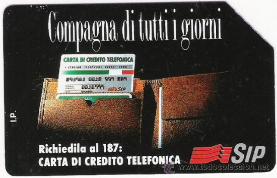 Sammlung von Telefonkarten: TARJETA TELEFONICA ITALIANA