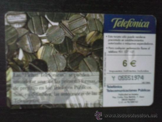 Tarjetas telef&oacute;nicas de colecci&oacute;n: Tarjeta Telefonica usada - Foto 2