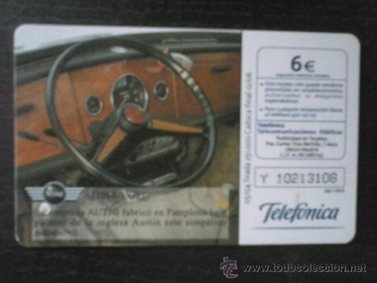 Tarjetas telef&oacute;nicas de colecci&oacute;n: Tarjeta Telefonica usada - Foto 2