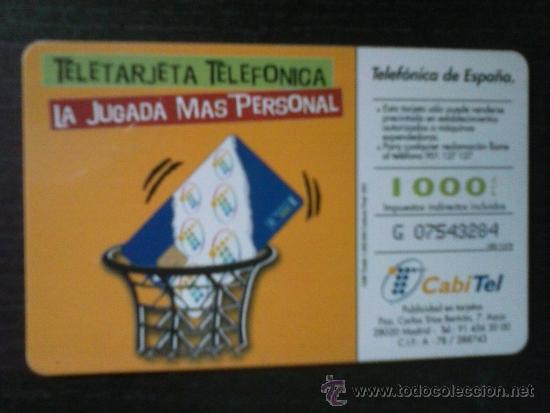 Tarjetas telef&oacute;nicas de colecci&oacute;n: Tarjeta Telefonica usada - Foto 2