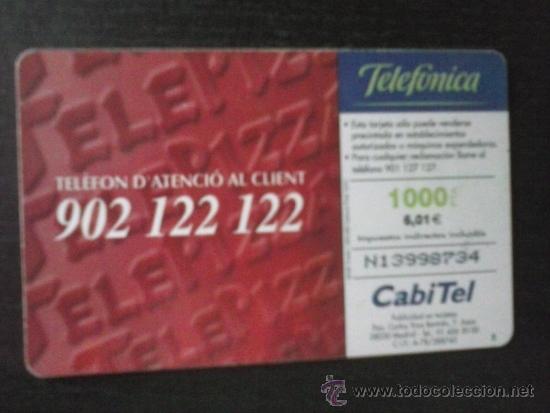 Tarjetas telef&oacute;nicas de colecci&oacute;n: Tarjeta Telefonica usada - Foto 2