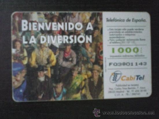 Tarjetas telef&oacute;nicas de colecci&oacute;n: Tarjeta Telefonica usada - Foto 2
