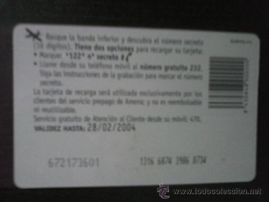 Tarjetas telef&oacute;nicas de colecci&oacute;n: Tarjeta Telefonica usada - Foto 2