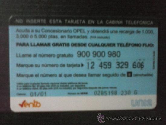 Tarjetas telef&oacute;nicas de colecci&oacute;n: Tarjeta Telefonica usada - Foto 2