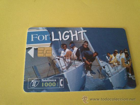 Tarjetas telef&oacute;nicas de colecci&oacute;n: Tarjeta Telef&ograve;nica Usada For Light - Foto 1