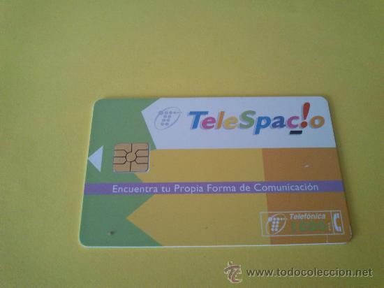 Tarjetas telef&oacute;nicas de colecci&oacute;n: Tarjeta Telef&ograve;nica Usada TeleSpac!o. - Foto 1
