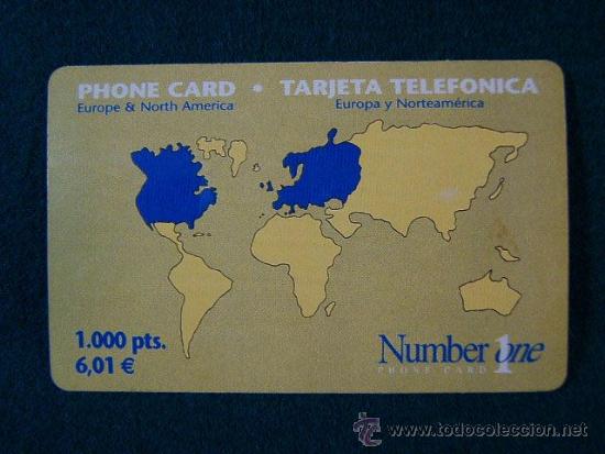 Sammlung von Telefonkarten: PHONE CARD - TARJETA TELEFONICA - HUMBER ONE 1 - 1.000 PTS - USADA