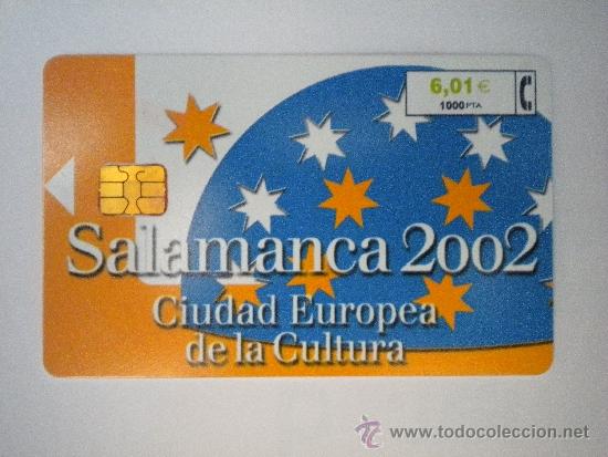 Carte telefoniche di collezione: Tarjeta Telef&oacute;nica Salamanca 2002