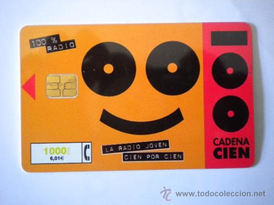 Sammlung von Telefonkarten: Tarjeta Telef&oacute;nica Cadena 100