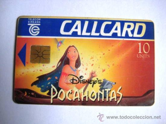 Sammlung von Telefonkarten: INGLESA POCAHONTAS. DISNEY.. ENVIO GRATIS&iexcl;&iexcl;&iexcl;