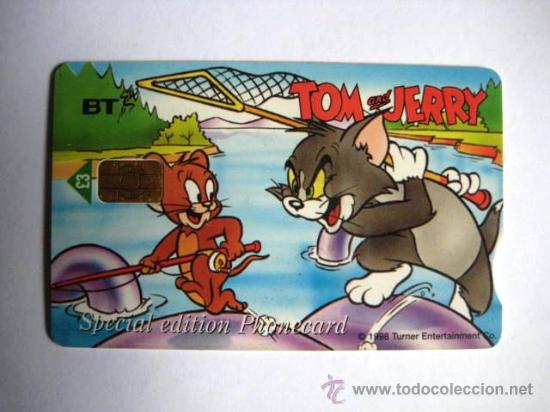 Sammlung von Telefonkarten: TARJETA TELEF&Oacute;NICA NGLESA. TOM Y JERRY... ENVIO GRATIS&iexcl;&iexcl;&iexcl;