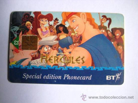 Tarjetas telef&oacute;nicas de colecci&oacute;n: INGLESA. HERCULES... ENVIO GRATIS&iexcl;&iexcl;&iexcl; - Foto 1