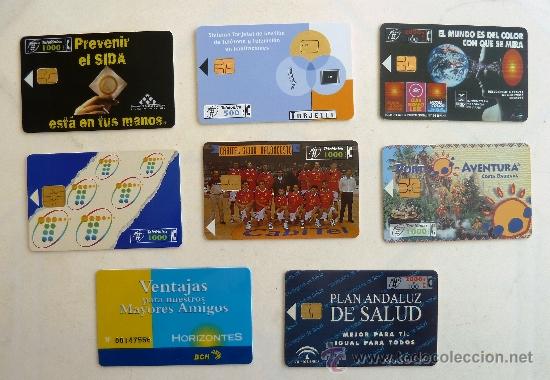 Carte telefoniche di collezione: TARJETAS TELEF&Oacute;NICA VARIADAS. TODAS DISTINTAS.