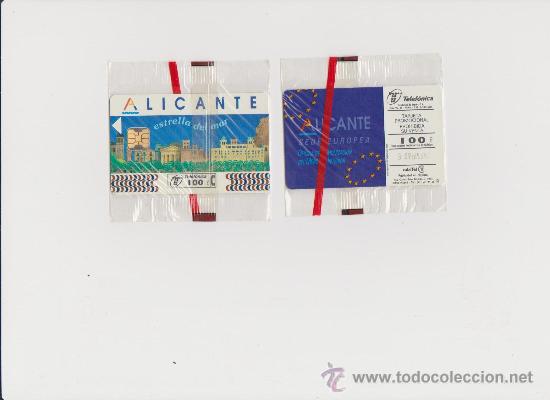 Carte telefoniche di collezione: TARJETA TELEFONICA - ALICANTE - 100 PTS. NUEVA / PRECINTADA