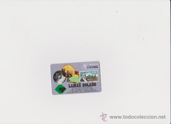 Carte telefoniche di collezione: TARJETA TELEFONICA - LAMAS BOLA&Ntilde;O - 100 PTS. / SIN PRECINTO