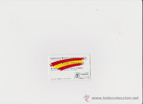 Carte telefoniche di collezione: TARJETA TELEFONICA - ROBINSON CLUB - 500 PTS. / SIN PRECINTO