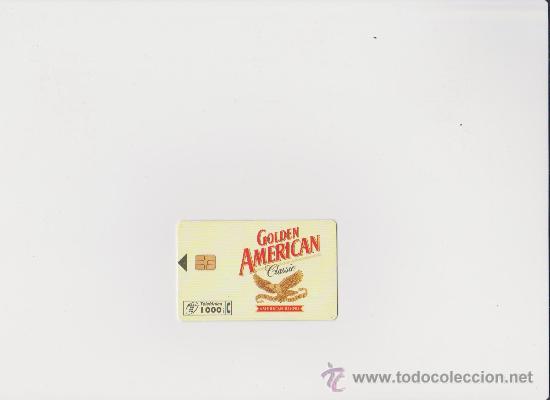 Collection telephone cards: TARJETA TELEFONICA - GOLDEN AMERICA - 1000 PTS. / SIN PRECINTO