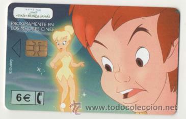 Tarjetas telef&oacute;nicas de colecci&oacute;n: Tarjeta telef&oacute;nica Peter Pan - Foto 1
