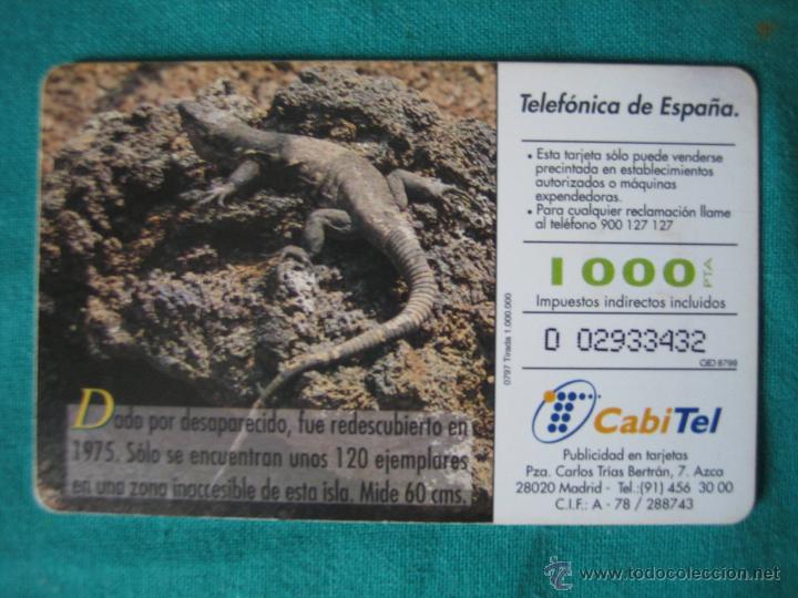 Tarjetas telef&oacute;nicas de colecci&oacute;n: Tarjeta de tel&eacute;fono - Foto 2