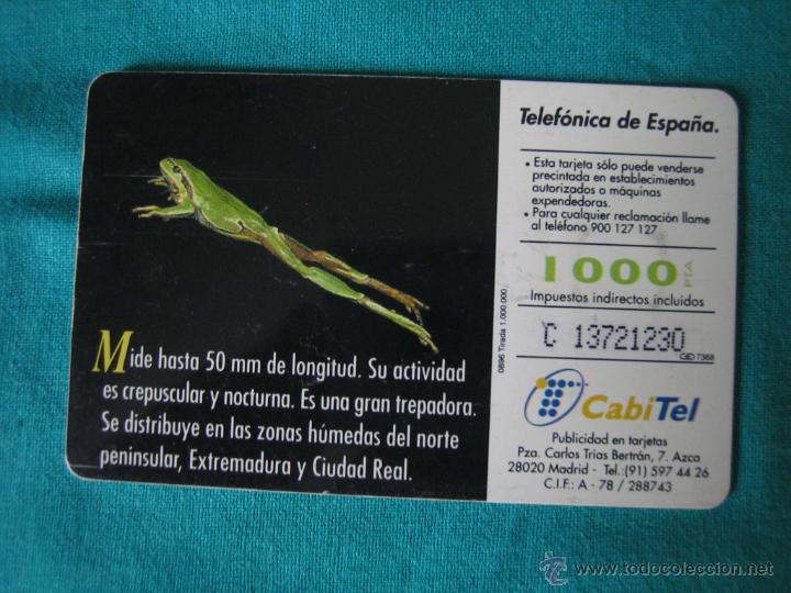 Tarjetas telef&oacute;nicas de colecci&oacute;n: Tarjeta de tel&eacute;fono - Foto 2