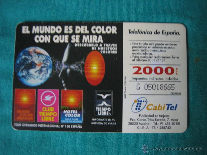 Tarjetas telef&oacute;nicas de colecci&oacute;n: Tarjeta de tel&eacute;fono - Foto 2