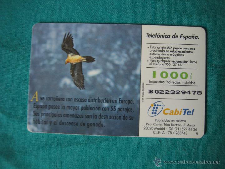 Tarjetas telef&oacute;nicas de colecci&oacute;n: Tarjeta de tel&eacute;fono - Foto 2