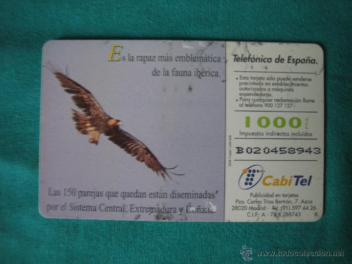 Tarjetas telef&oacute;nicas de colecci&oacute;n: Tarjeta de tel&eacute;fono - Foto 2