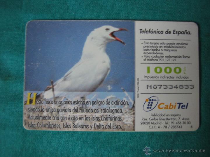 Tarjetas telef&oacute;nicas de colecci&oacute;n: Tarjeta de tel&eacute;fono - Foto 2