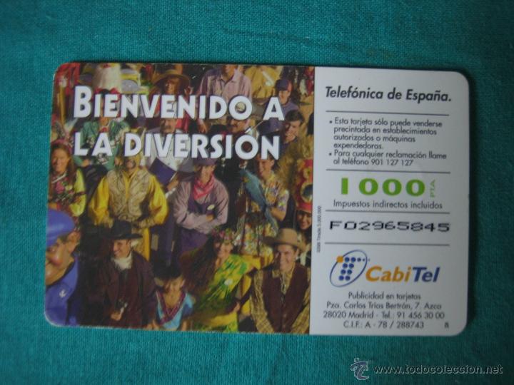 Tarjetas telef&oacute;nicas de colecci&oacute;n: Tarjeta de tel&eacute;fono - Foto 2