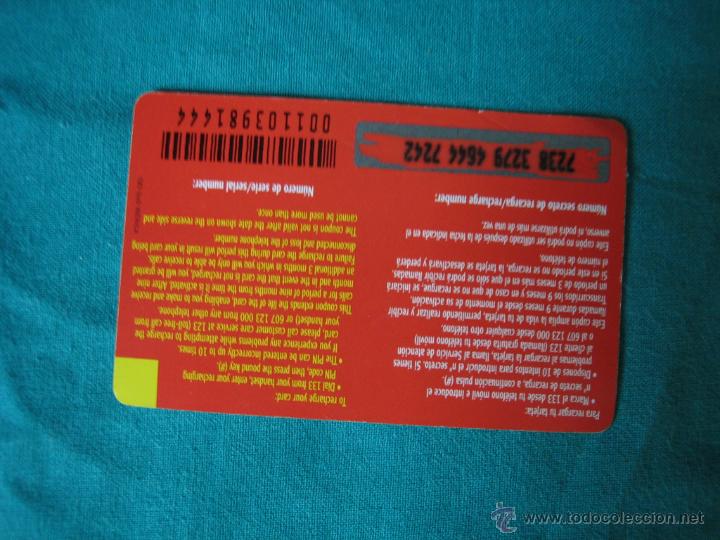 Tarjetas telef&oacute;nicas de colecci&oacute;n: Tarjeta de tel&eacute;fono - Foto 2