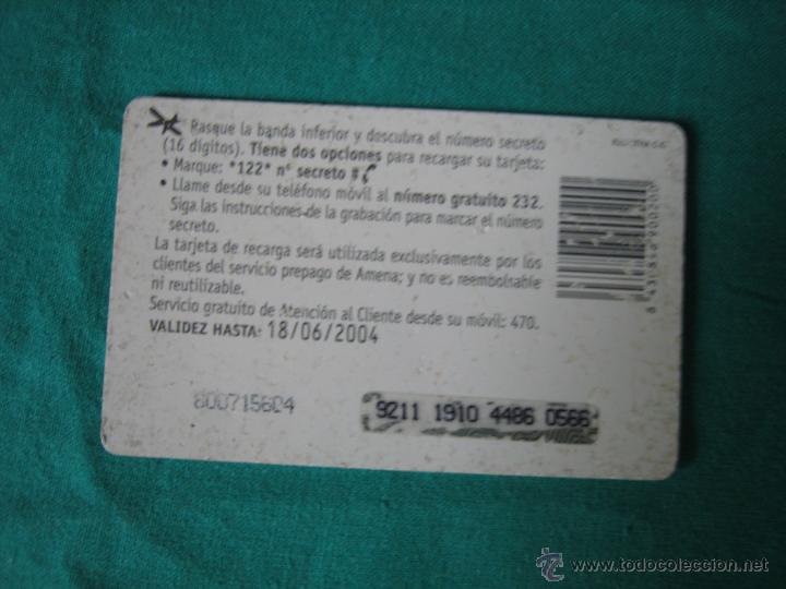 Tarjetas telef&oacute;nicas de colecci&oacute;n: Tarjeta de tel&eacute;fono - Foto 2