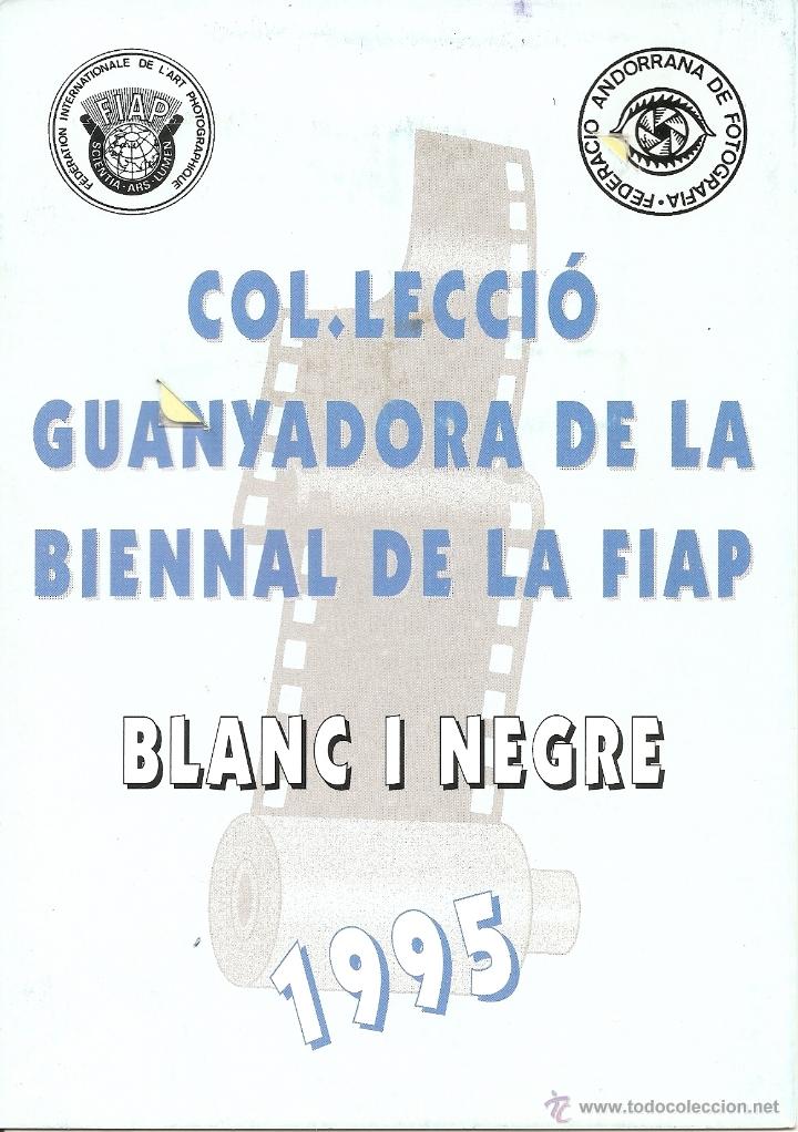 Collection telephone cards: FOLDER CARPETA TARJETA TELEFONICA ANDORRA 1995 BIENNAL DE LA FIAP. NUEVA 100 UNITATS  900 PTA.