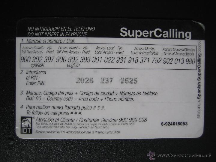 Tarjetas telef&oacute;nicas de colecci&oacute;n: Tarjeta telef&oacute;nica - Foto 2