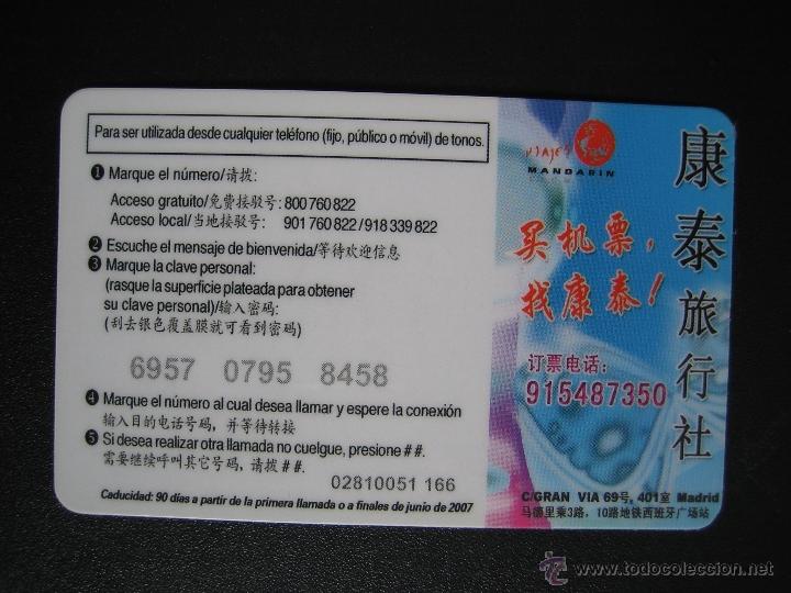 Tarjetas telef&oacute;nicas de colecci&oacute;n: Tarjeta telef&oacute;nica - Foto 2