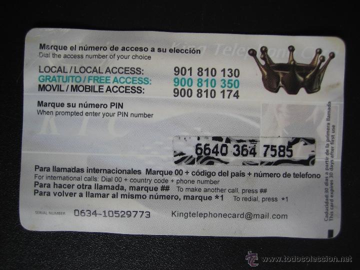 Tarjetas telef&oacute;nicas de colecci&oacute;n: Tarjeta telef&oacute;nica - Foto 2