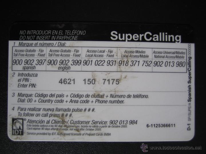 Tarjetas telef&oacute;nicas de colecci&oacute;n: Tarjeta telef&oacute;nica - Foto 2