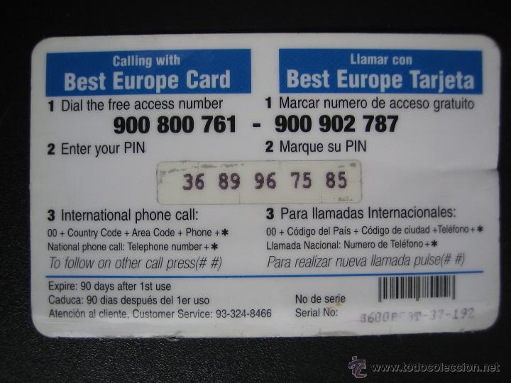 Tarjetas telef&oacute;nicas de colecci&oacute;n: Tarjeta telef&oacute;nica - Foto 2