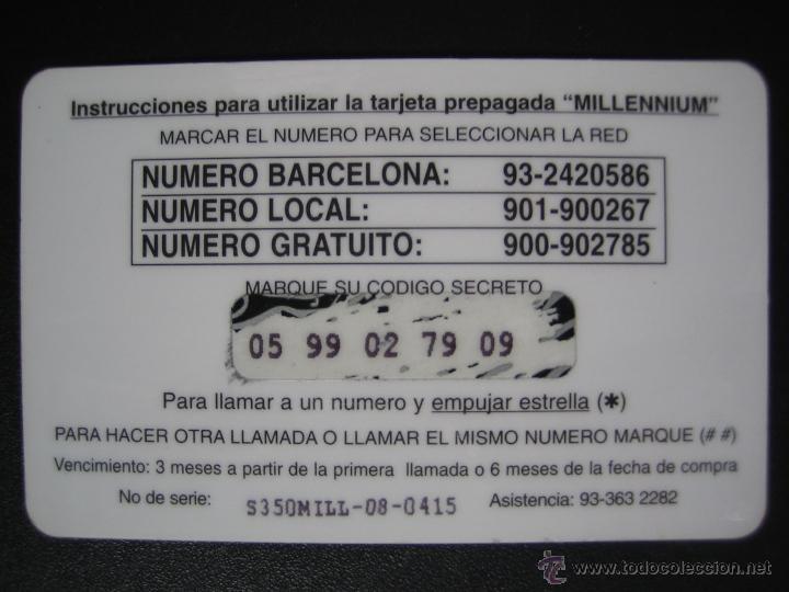 Tarjetas telef&oacute;nicas de colecci&oacute;n: Tarjeta telef&oacute;nica - Foto 2