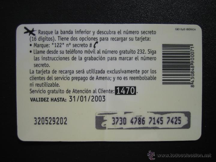 Tarjetas telef&oacute;nicas de colecci&oacute;n: Tarjeta telef&oacute;nica - Foto 2