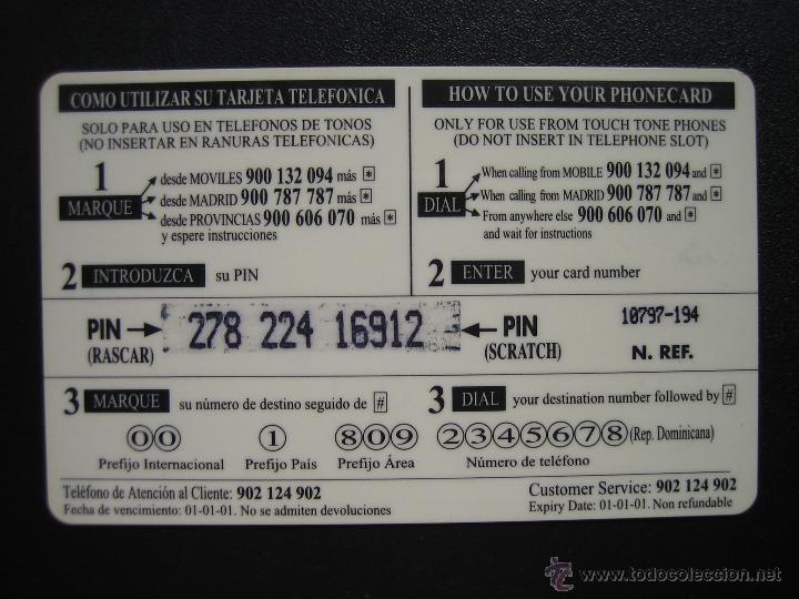 Tarjetas telef&oacute;nicas de colecci&oacute;n: Tarjeta telef&oacute;nica - Foto 2