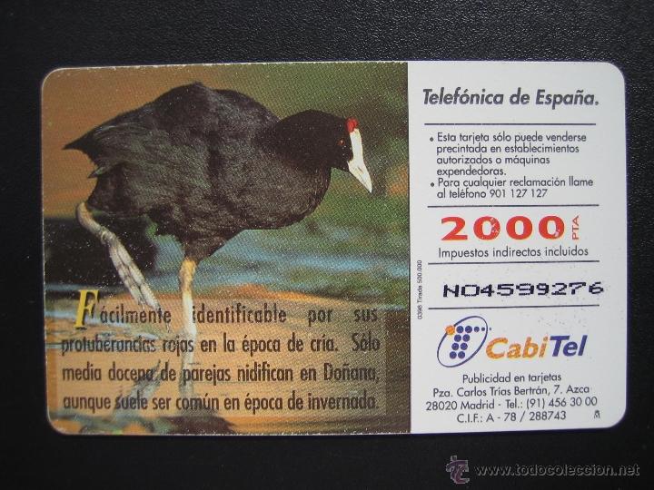 Tarjetas telef&oacute;nicas de colecci&oacute;n: Tarjeta telef&oacute;nica - Foto 2