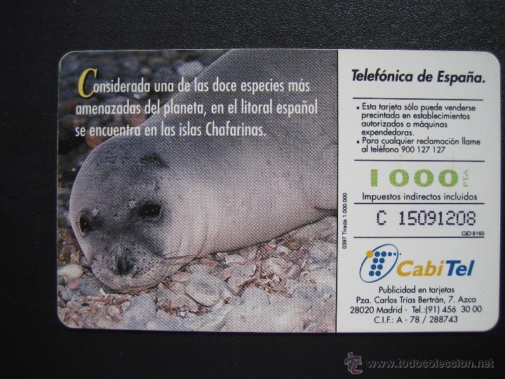 Tarjetas telef&oacute;nicas de colecci&oacute;n: Tarjeta telef&oacute;nica - Foto 2