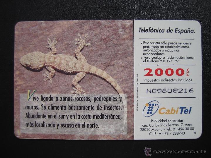 Tarjetas telef&oacute;nicas de colecci&oacute;n: Tarjeta telef&oacute;nica - Foto 2