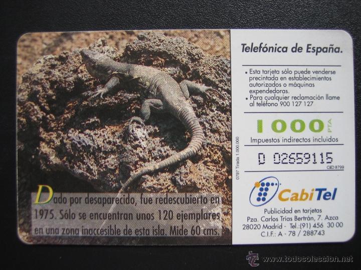 Tarjetas telef&oacute;nicas de colecci&oacute;n: Tarjeta telef&oacute;nica - Foto 2