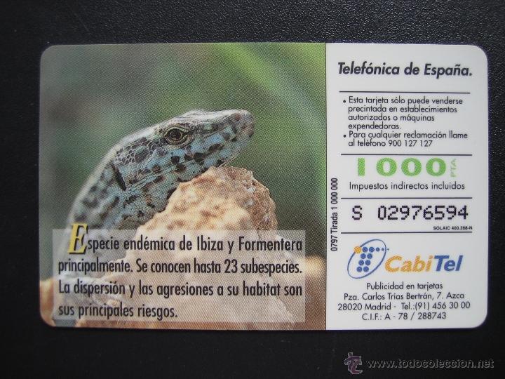 Tarjetas telef&oacute;nicas de colecci&oacute;n: Tarjeta telef&oacute;nica - Foto 2