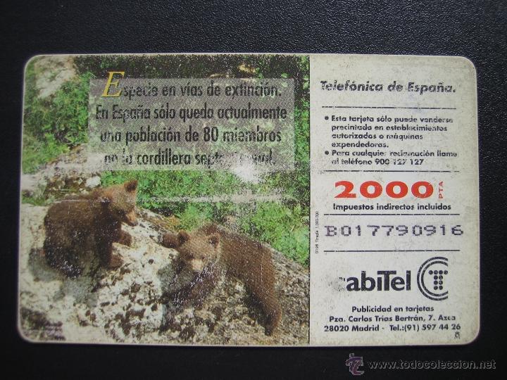 Tarjetas telef&oacute;nicas de colecci&oacute;n: Tarjeta telef&oacute;nica - Foto 2