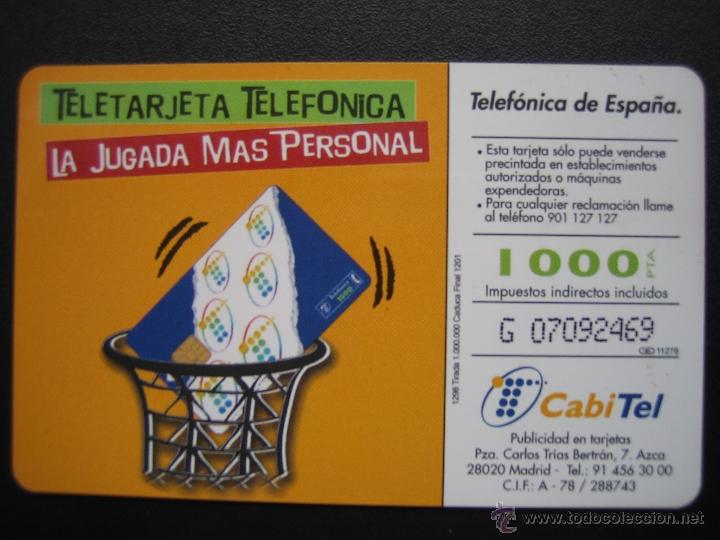 Tarjetas telef&oacute;nicas de colecci&oacute;n: Tarjeta telef&oacute;nica - Foto 2