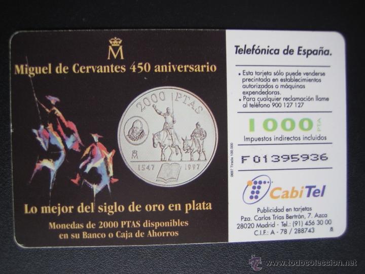 Tarjetas telef&oacute;nicas de colecci&oacute;n: Tarjeta telef&oacute;nica - Foto 2