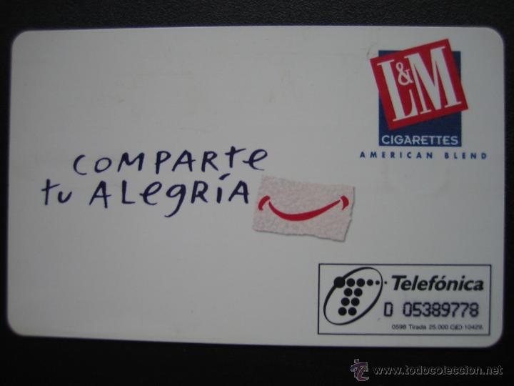 Tarjetas telef&oacute;nicas de colecci&oacute;n: Tarjeta telef&oacute;nica - Foto 2
