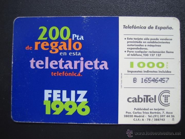 Tarjetas telef&oacute;nicas de colecci&oacute;n: Tarjeta telef&oacute;nica - Foto 2